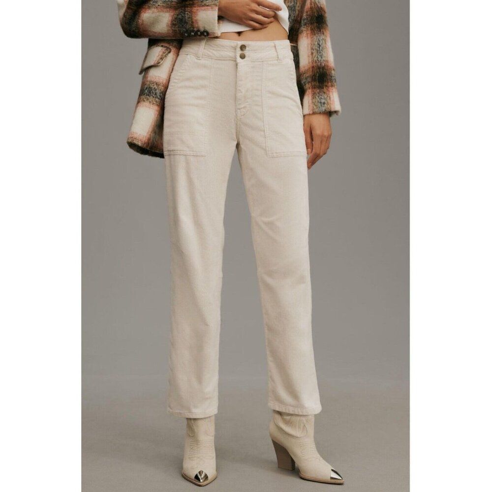 NWT Anthropologie Pilcro The Wanderer Low-Rise Corduroy Pants $138